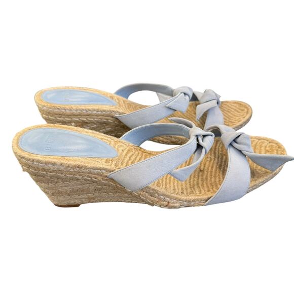 Alexandre Birman POWDER BLUE WEDGES 37.5 - Picture 4 of 6
